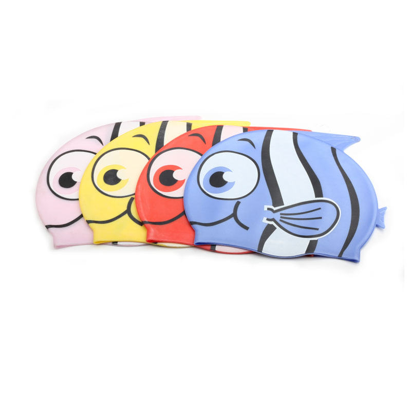 Pool Cover Waterproof - Boys Girls Silicone Elastic Swimming Cap