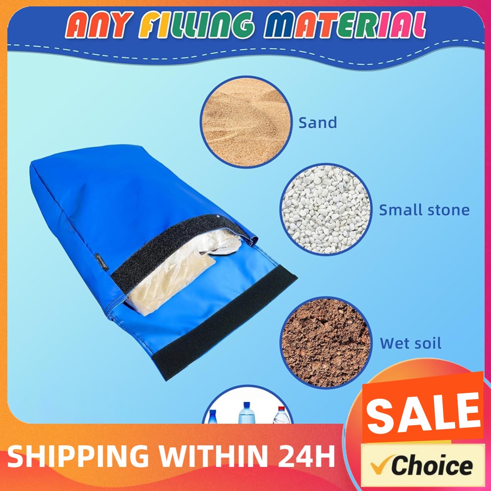 Water Slide Inflatable - 4 Pack Vinyl Sand Bags Anchor