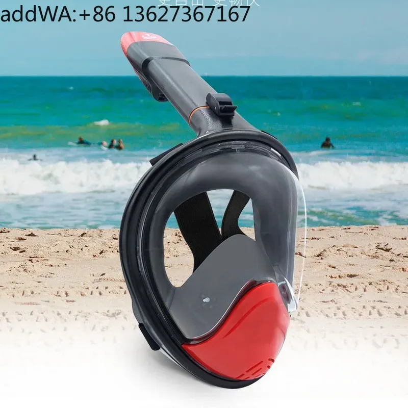 Dry snorkeling mask, adult ful - Snorkel Mask Full Face ulasan dan harga