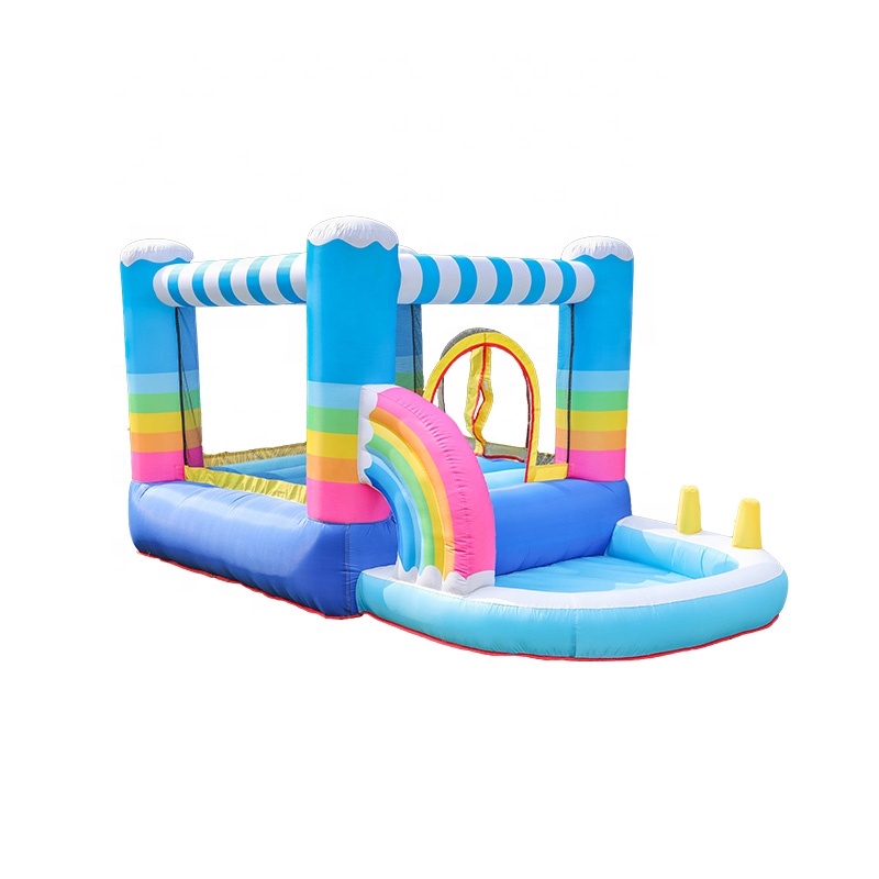 Brand New Bounce House Carton  - Water Slide Inflatable ulasan dan harga