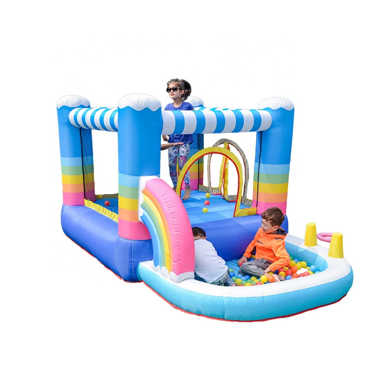 Brand New Bounce House Carton  - Water Slide Inflatable ulasan dan harga