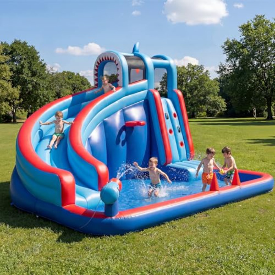 Backyard inflatable water slid - Water Slide Inflatable ulasan dan harga