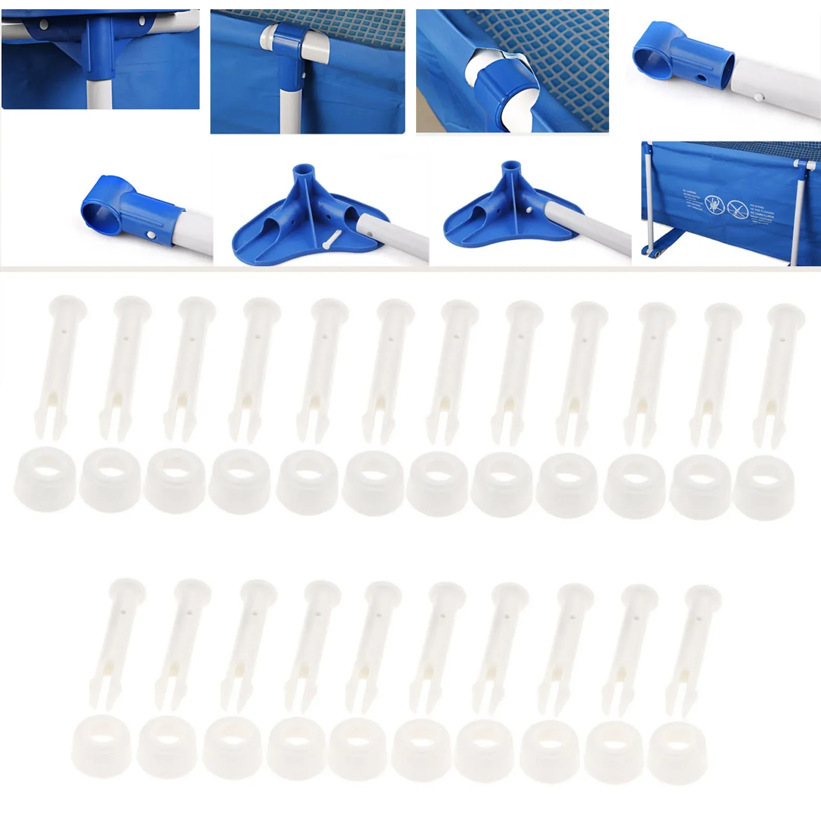 12Pcs Plastic Pool Joint Pins  - Pool Ladder Above Ground ulasan dan harga