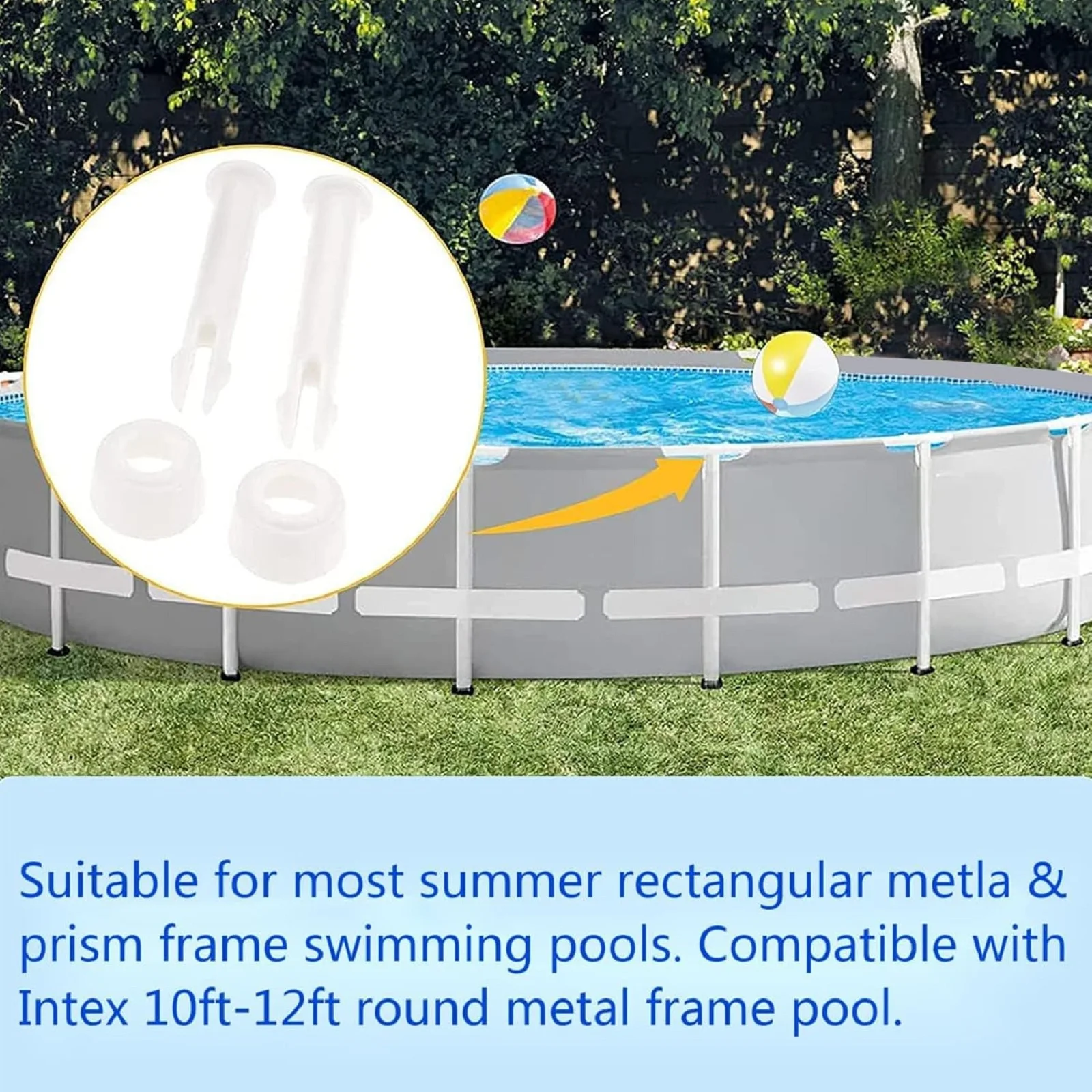 12Pcs Plastic Pool Joint Pins  - Pool Ladder Above Ground ulasan dan harga