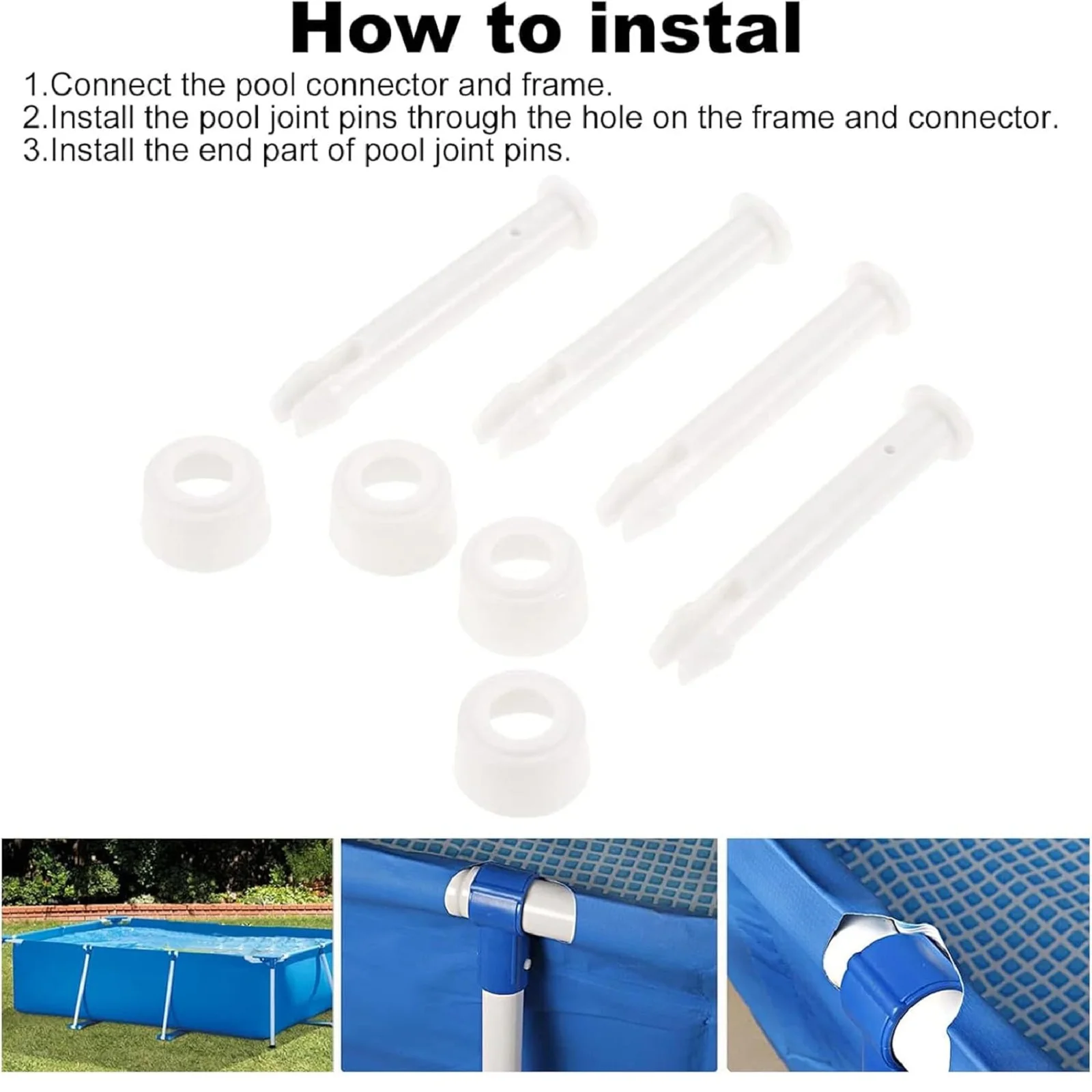 12Pcs Plastic Pool Joint Pins  - Pool Ladder Above Ground ulasan dan harga