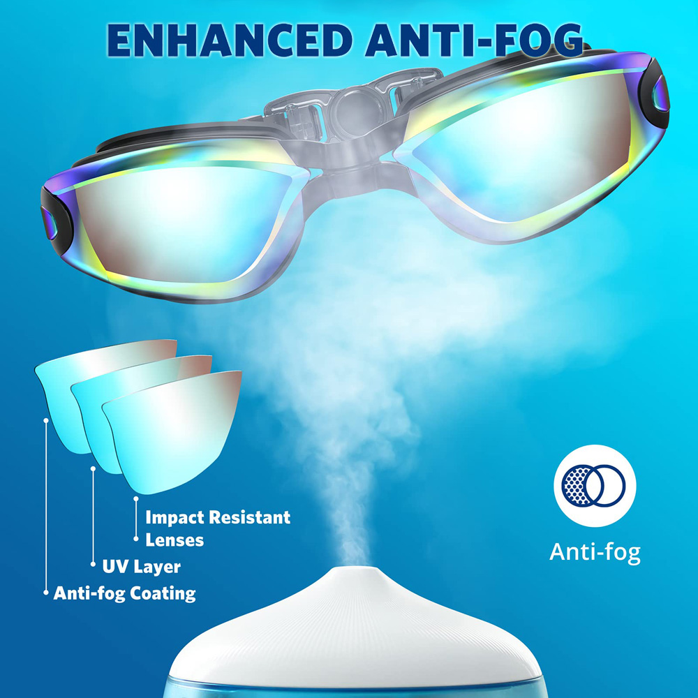Swimming Goggles Professional  - Swim Goggles Anti Fog Uv ulasan dan harga