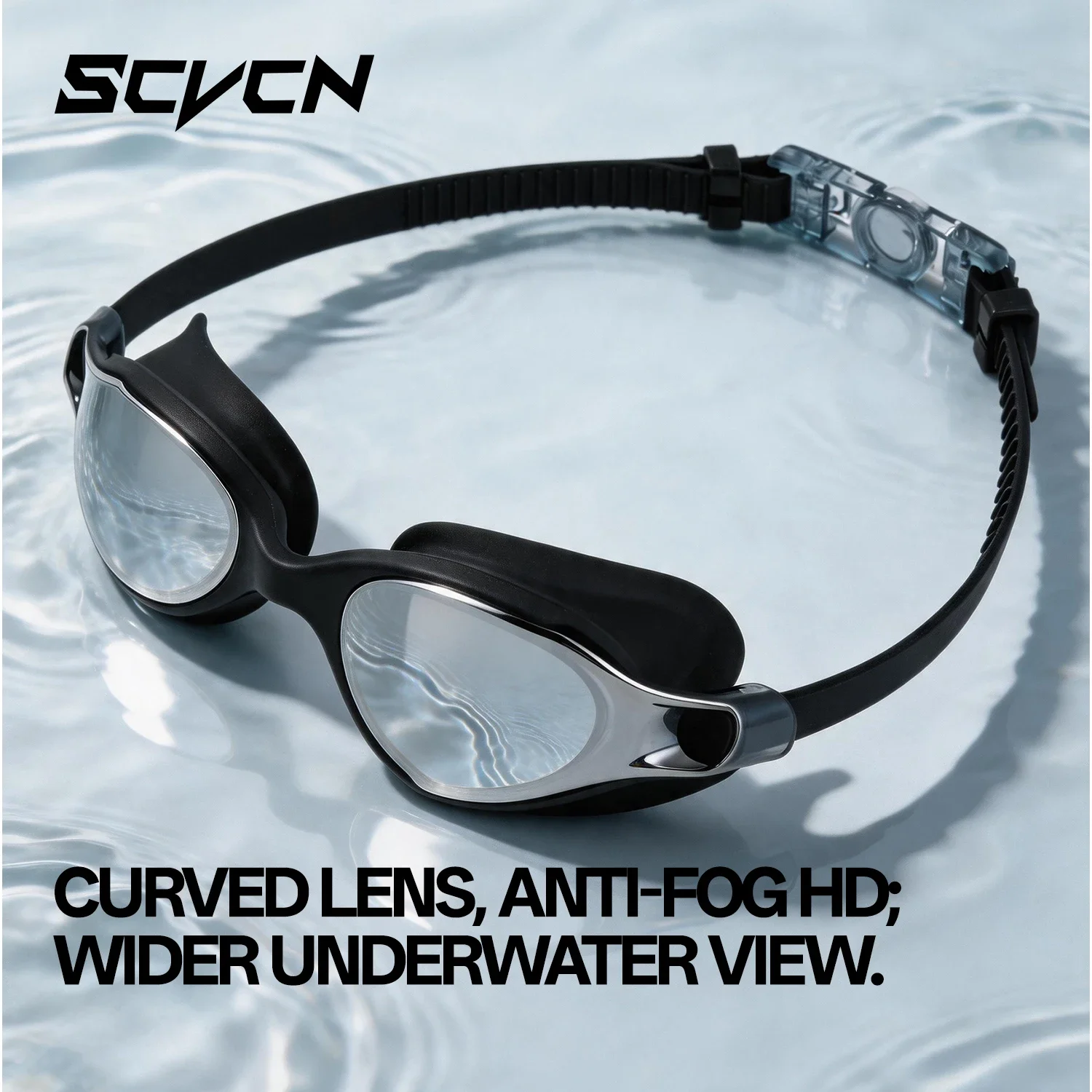 SCVCN New Professional Swimmin - Swim Goggles Anti Fog Uv ulasan dan harga