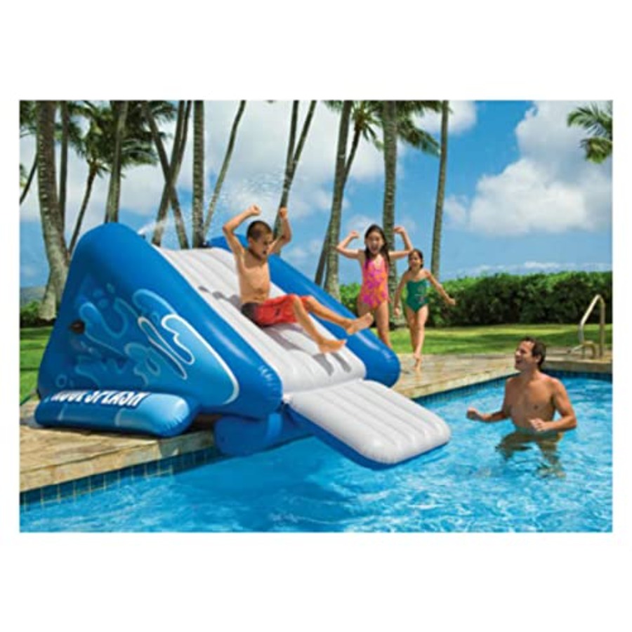 Inflatable swimming pool water - Water Slide Inflatable ulasan dan harga