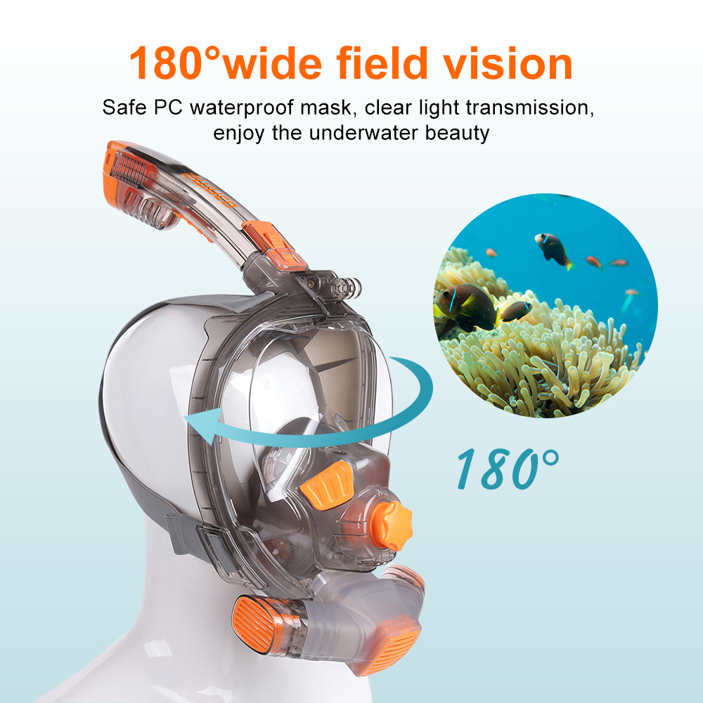SMACO Full Face Scuba Diving M - Snorkel Mask Full Face ulasan dan harga