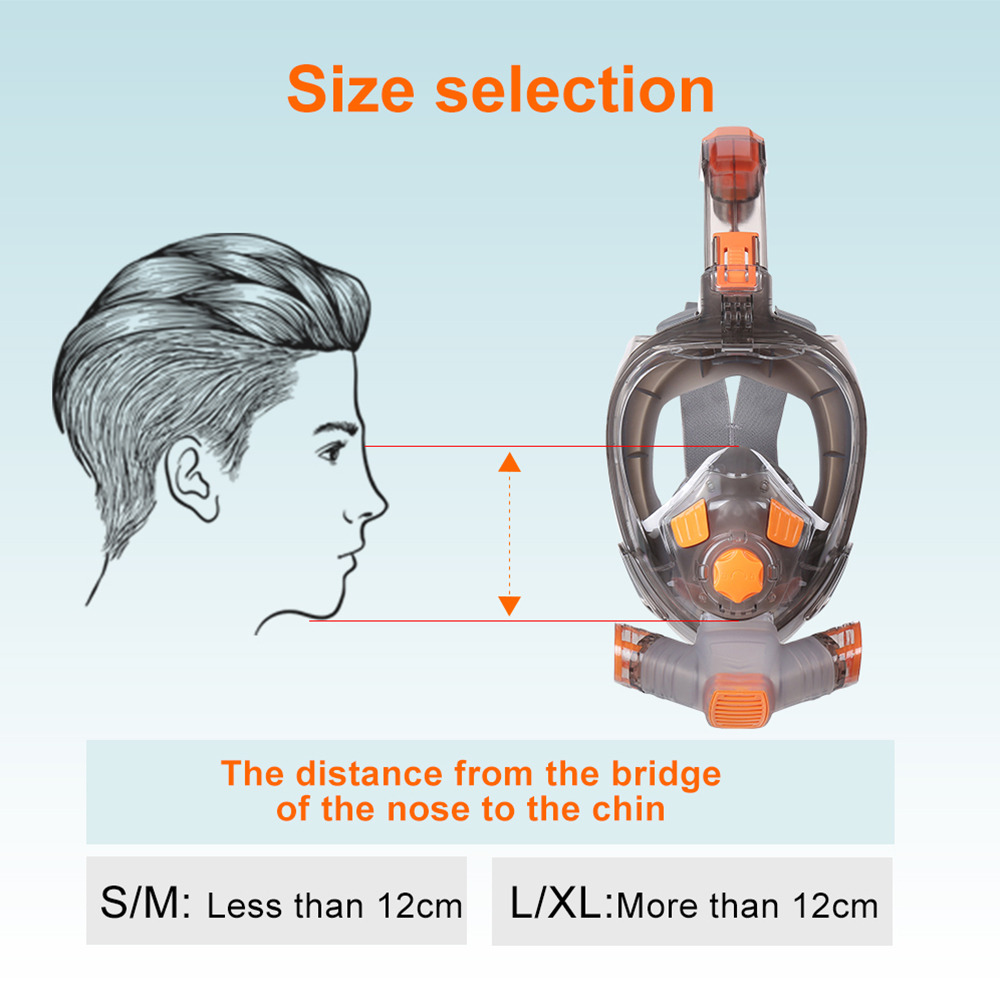 SMACO Full Face Scuba Diving M - Snorkel Mask Full Face ulasan dan harga