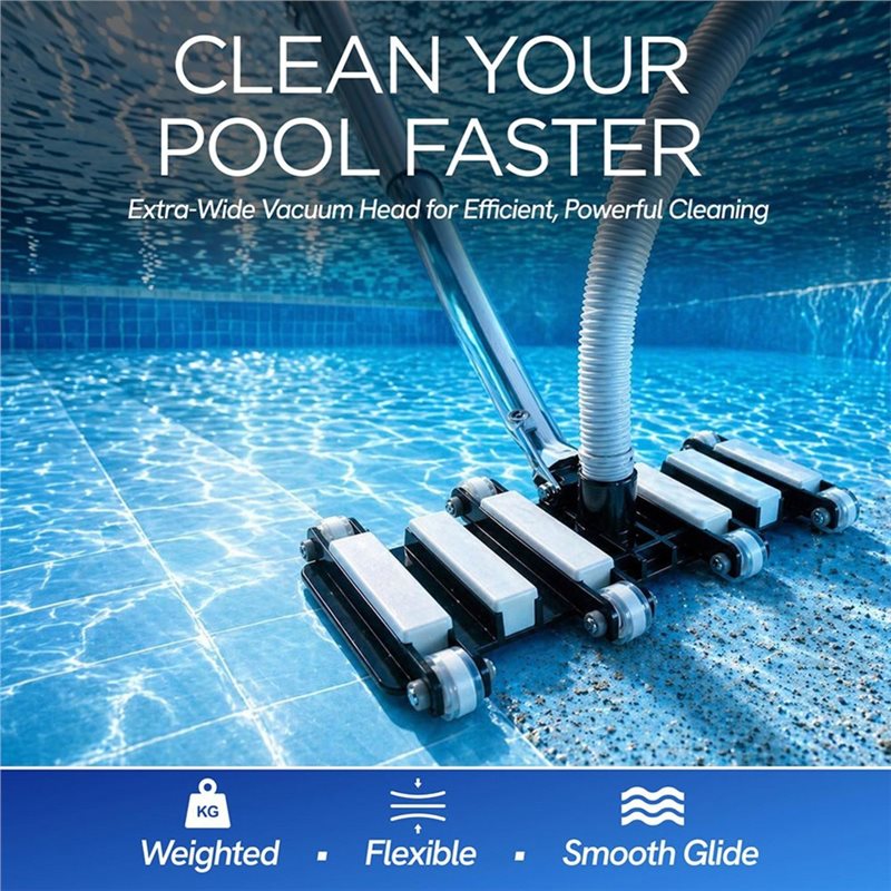 A64T Manual Pool Vacuum Head,  - Pool Vacuum Manual ulasan dan harga