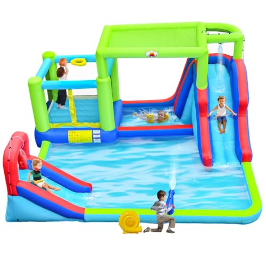 Inflatable Water Slide Water P - Water Slide Inflatable ulasan dan harga
