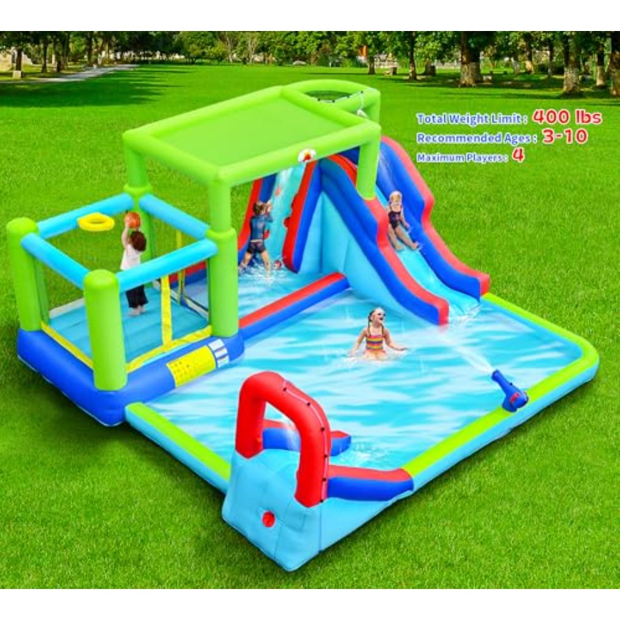 Inflatable Water Slide Water P - Water Slide Inflatable ulasan dan harga